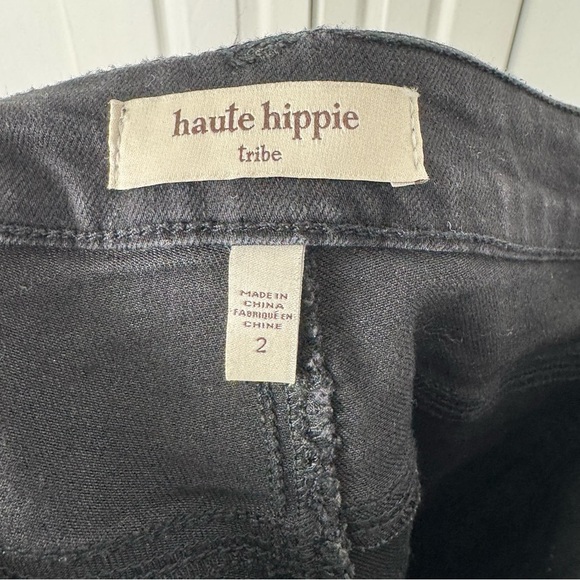 Haute Hippie Women's Black Jeans - Picture 4 of 6